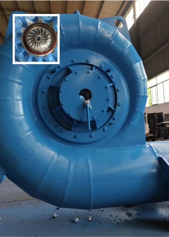 Générateur de turbine à eau à commande automatique ou manuelle pour une fréquence nominale de 50 Hz/60 Hz