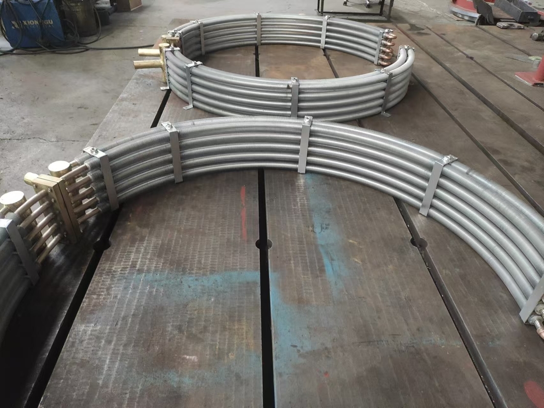 Refroidisseur d'huile monté sur le mur pour unité de turbine hydraulique Plage de vitesse 150RPM-1000RPM Convient