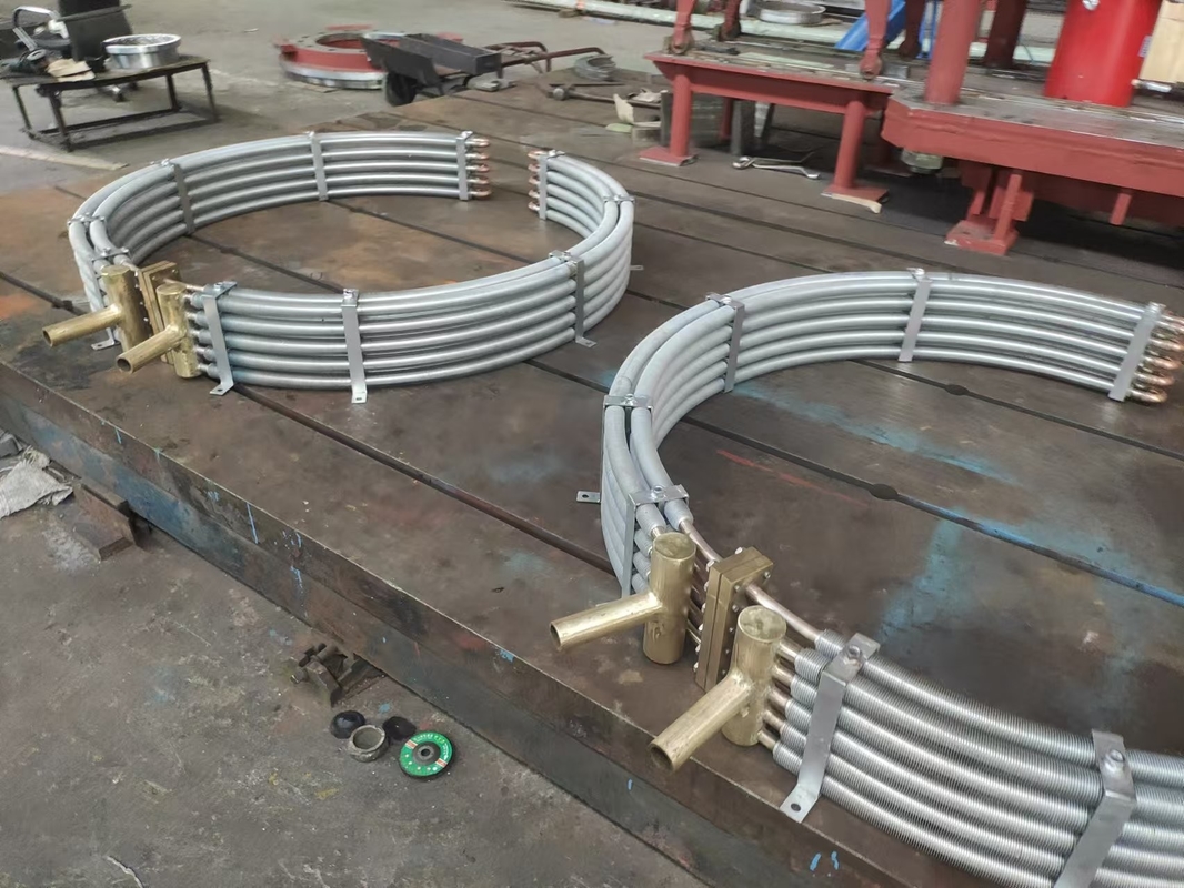 Refroidisseur d'huile monté sur le mur pour unité de turbine hydraulique Plage de vitesse 150RPM-1000RPM Convient