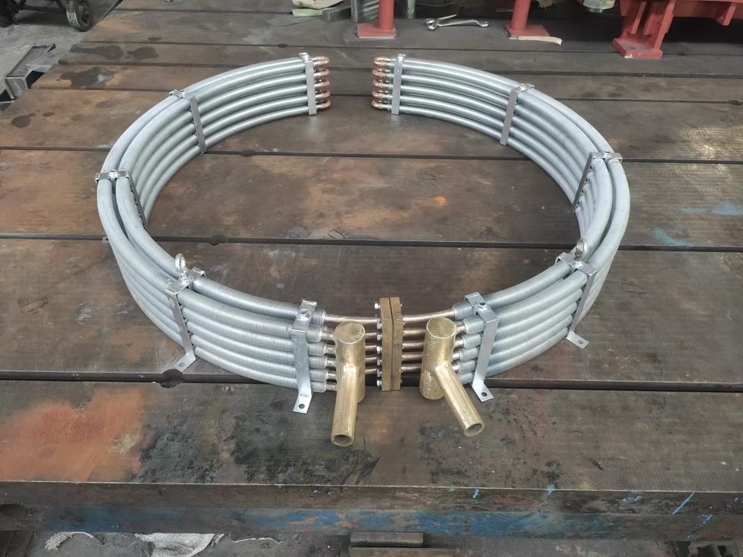 Refroidisseur à huile durable pour turbine hydraulique avec une plage de température de 0 à 80.C et une plage de vitesse de 150 à 1000 tr/min