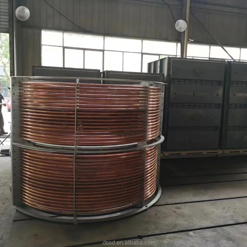 Refroidisseur d'huile monté sur le mur pour unité de turbine hydraulique Plage de vitesse 150RPM-1000RPM Convient