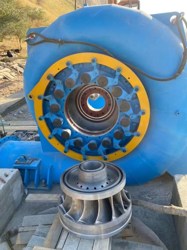 Générateur à turbine à eau de 200 kW à 20 MW Installation verticale / horizontale Longue durée de vie