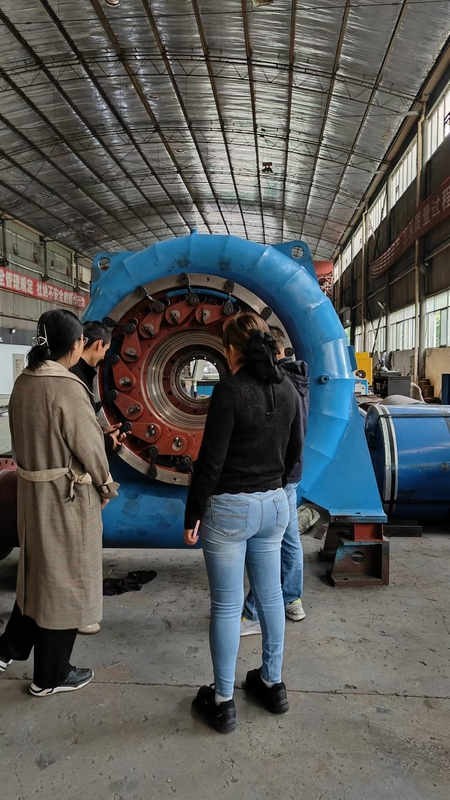 Générateur à turbine à eau de 200 kW à 20 MW Installation verticale / horizontale Longue durée de vie
