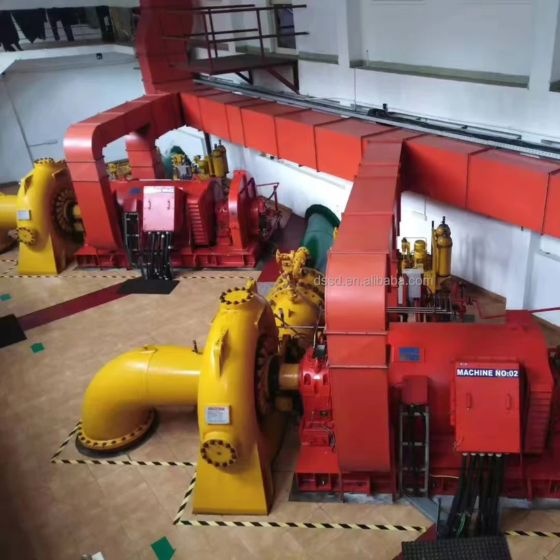 Générateur de turbine à eau à fréquence nominale de 50 Hz/60 Hz avec couleur et méthode de refroidissement personnalisables