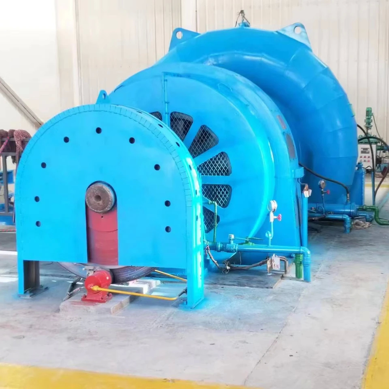 Générateur à turbine à eau 220V-690V avec refroidissement air/eau et couleur personnalisable