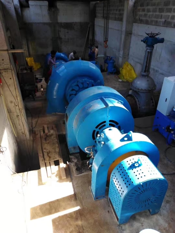 Produit de production d'électricité hydroélectrique à haut rendement