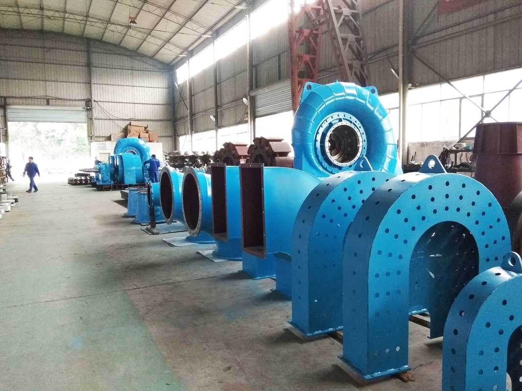 Turbines hydrauliques de type Francis pour la centrale électrique de Sustainablemini