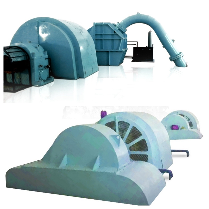 Conception Personnalisable Débit 0.48 m3/s à 1.23 m3/s Turbine Pelton Générateur pour Centrales Hydroélectriques