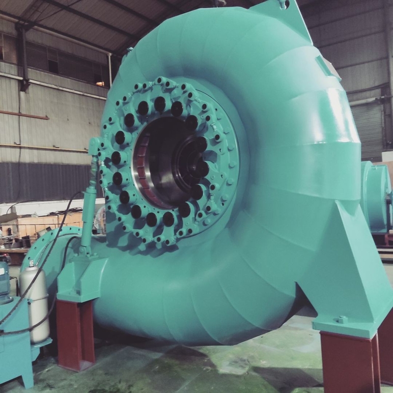 Générateur de turbine à eau sans pinceau 50 Hz/60 Hz vertical/horizontal avec commande manuelle automatique