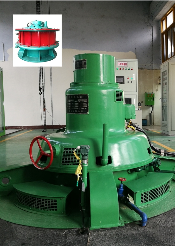 Générateur d'électricité écologique en acier inoxydable Kaplan Turbine à eau Générateur hydraulique à vitesse nominale 100-1500 r/min