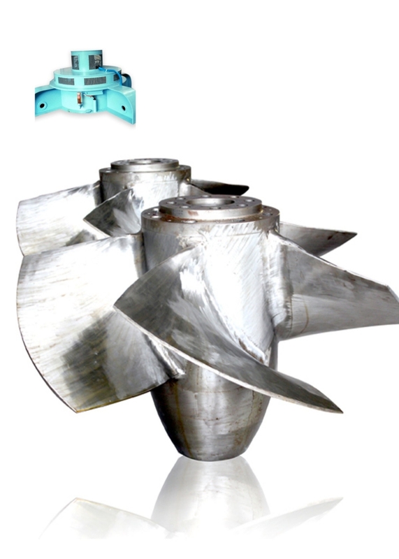 Générateur de turbine hydraulique Kaplan personnalisé Diamètre de coureur de 0,6-2 m Pour la sortie