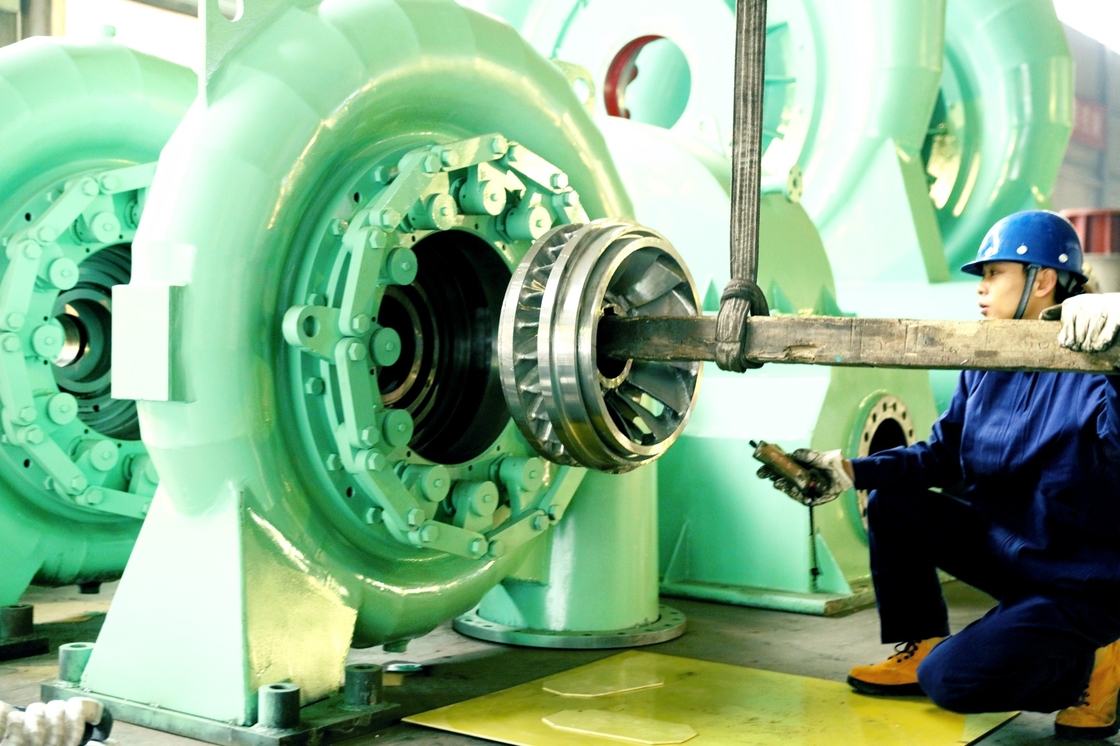 50HZ/60HZ Générateur hydraulique à turbine à fréquence 500kw 600kw 700kw avec volant générateur d'énergie libre