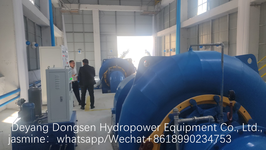 Durée de vie de 50 ans Générateur à turbine à eau de type synchrone Refroidissement par air/eau pour bénéfice
