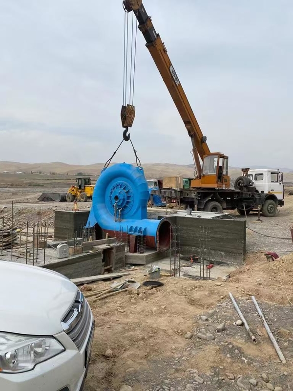 Durée de vie de 50 ans Générateur à turbine à eau de type synchrone Refroidissement par air/eau pour bénéfice