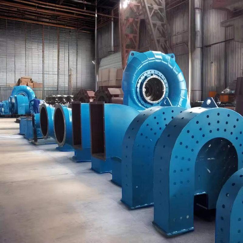 Système de contrôle d'automatisation durable Générateur de turbine hydraulique Francis pour une puissance nominale de 300 kW-20 MW dans les énergies renouvelables