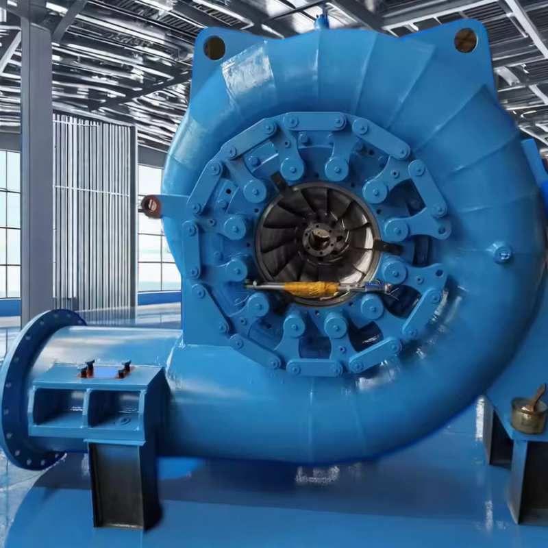 Système de contrôle d'automatisation durable Générateur de turbine hydraulique Francis pour une puissance nominale de 300 kW-20 MW dans les énergies renouvelables