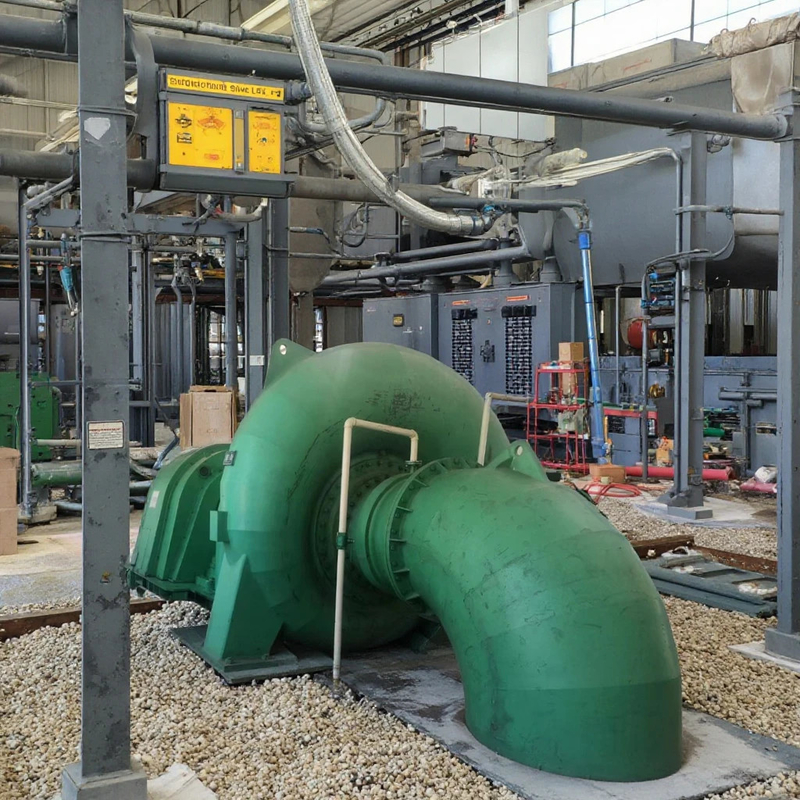 Maintient 85% d'efficacité à 40-110% de variance de charge Efficacité de la turbine hydroélectrique Voltage nominal 400V 600V 800V 11KV 13,8KV