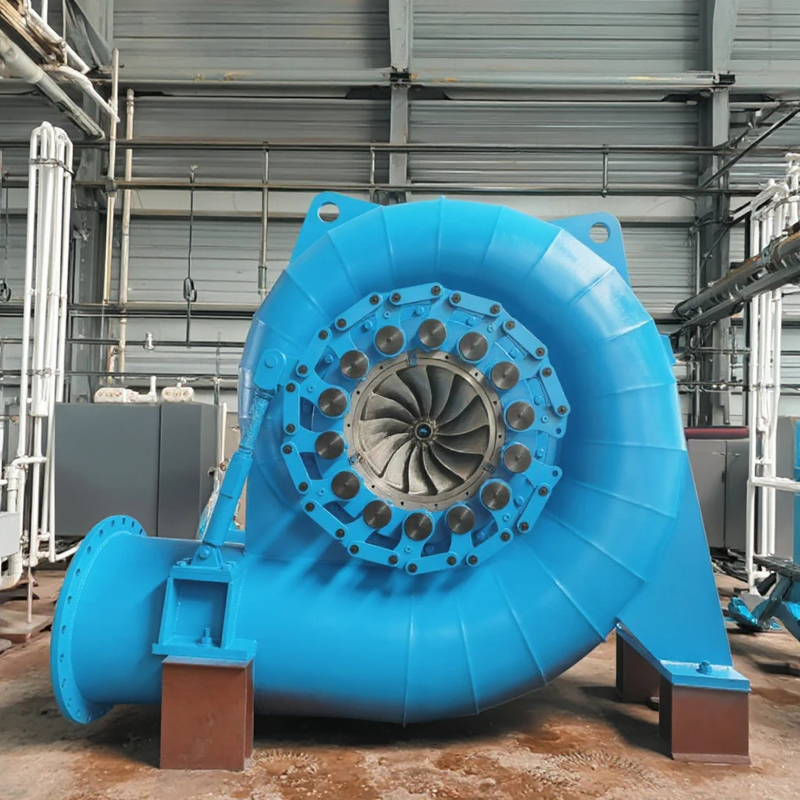 Maintient 85% d'efficacité à 40-110% de variance de charge Efficacité de la turbine hydroélectrique Voltage nominal 400V 600V 800V 11KV 13,8KV
