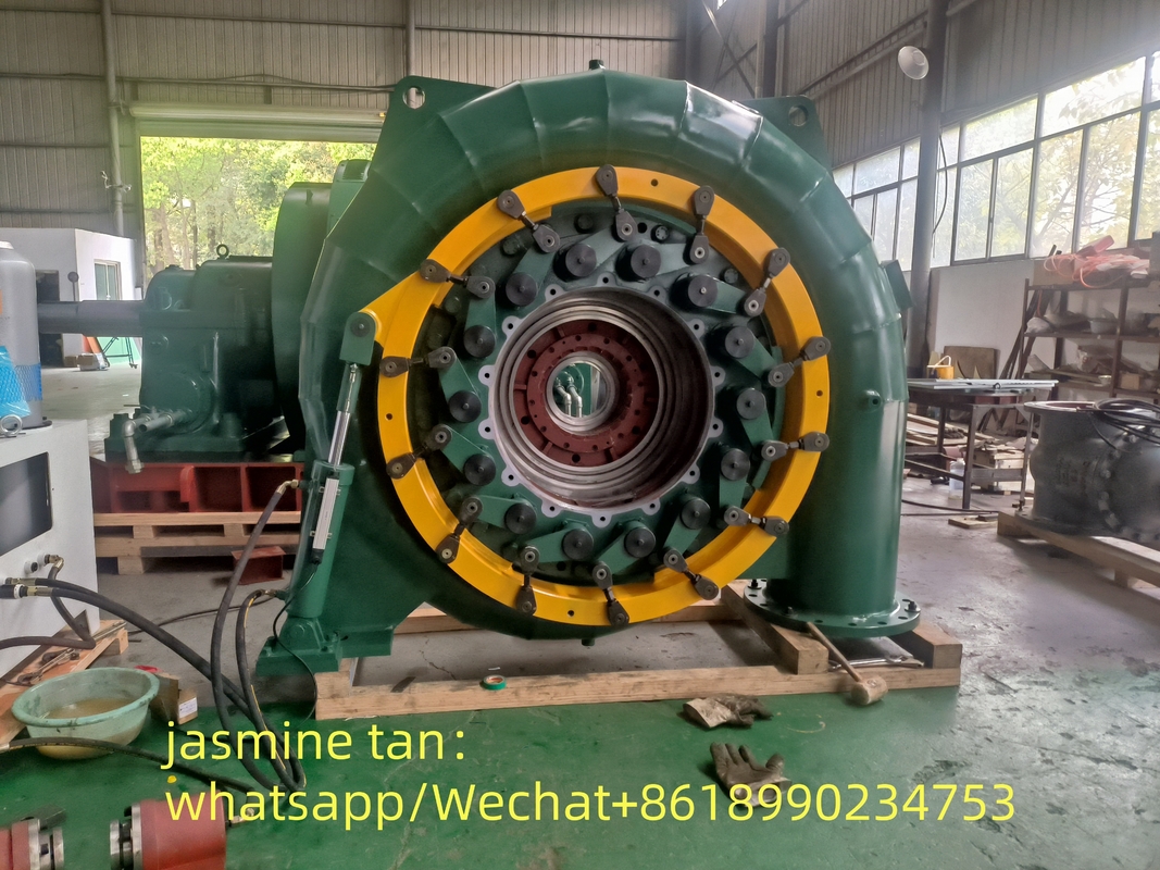 Générateur à turbine de type Pelton de 6 à 10 kV avec courant nominal de 100 à 1000 A