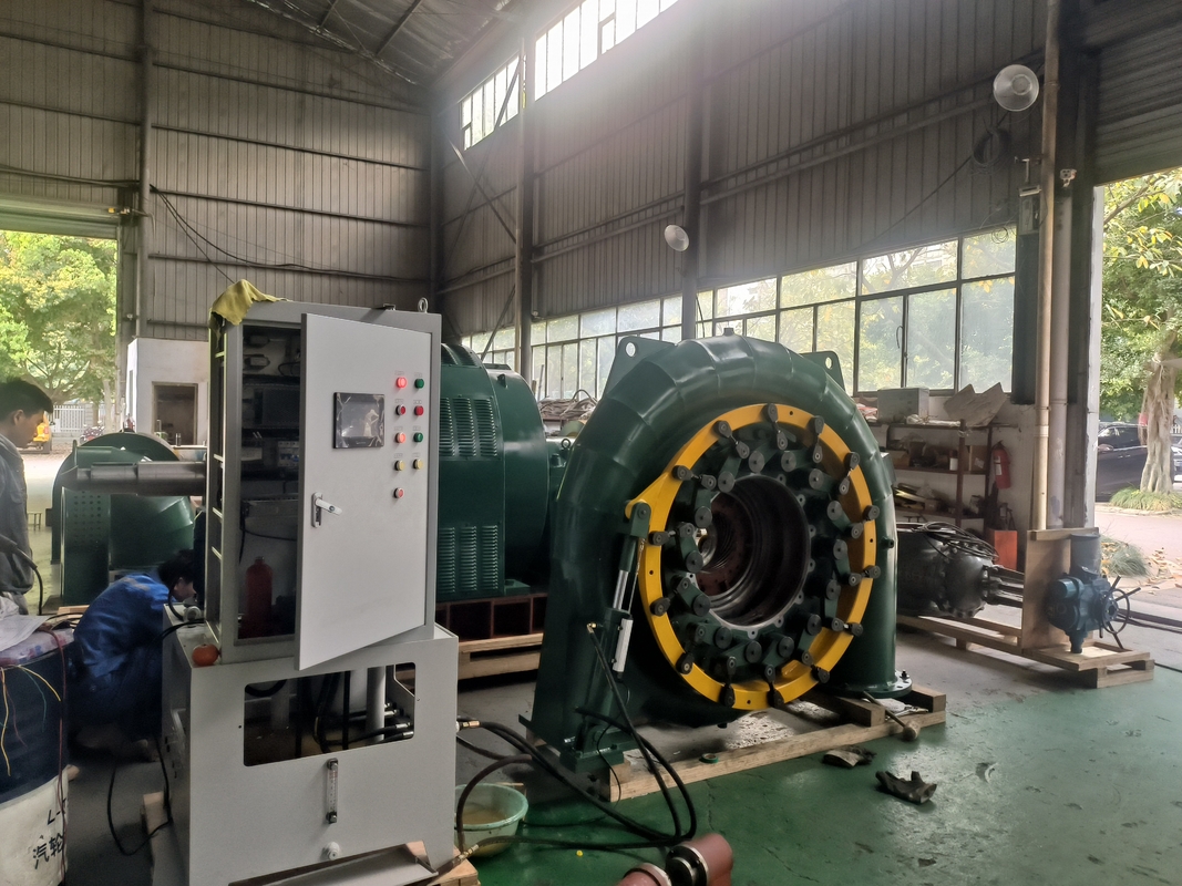 Générateur de turbine à eau Francis de large diamètre de tuyau DN2250-3200mm pour la production d'énergie hydraulique à débit élevé