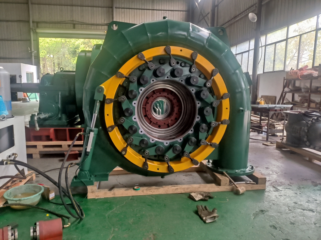 Générateur de turbine à eau Francis de large diamètre de tuyau DN2250-3200mm pour la production d'énergie hydraulique à débit élevé
