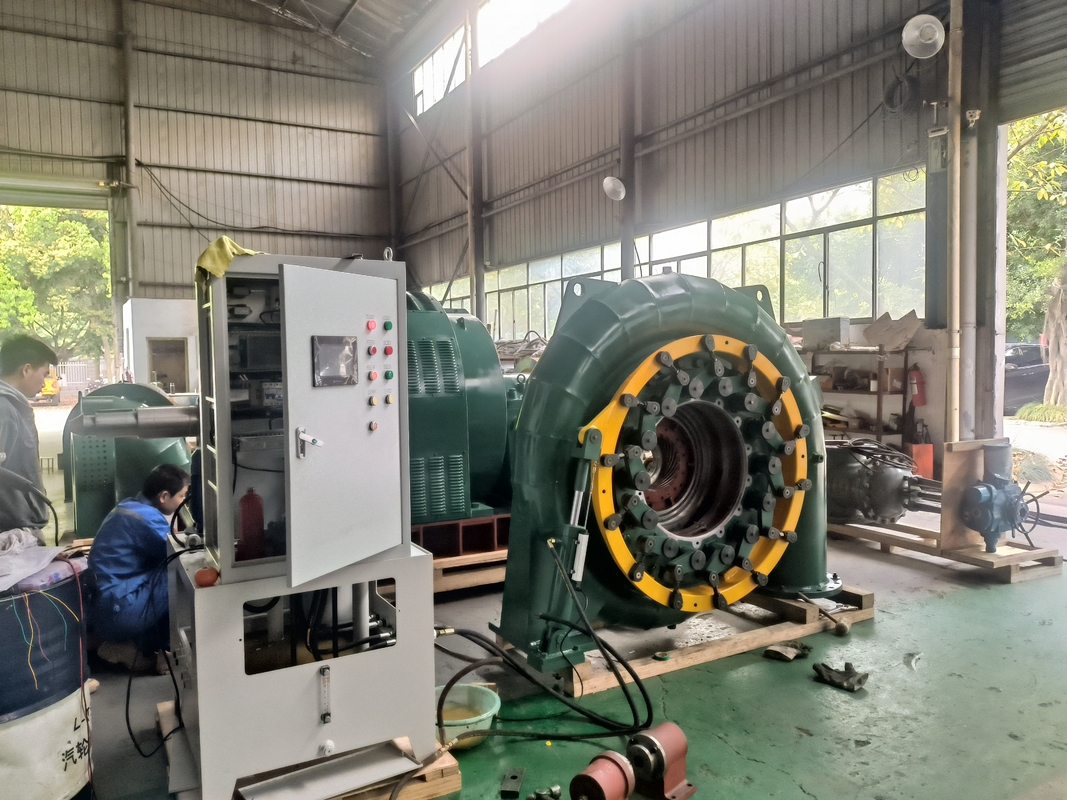 Générateur de turbine à eau Francis de large diamètre de tuyau DN2250-3200mm pour la production d'énergie hydraulique à débit élevé