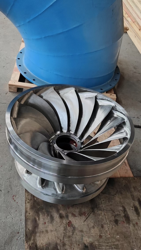 Turbine hydraulique à performances multiples avec une durée de vie de 10 à 20 ans et un rendement de 90%