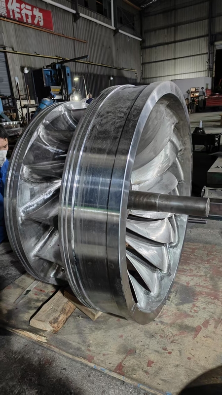 Turbine hydraulique en acier inoxydable de 0,5 à 10 mètres pour une production d'énergie écologique et durable