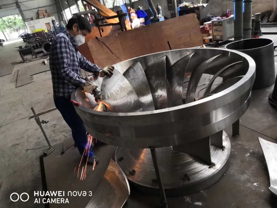 Turbine hydraulique en acier inoxydable de 0,5 à 10 mètres pour une production d'énergie écologique et durable