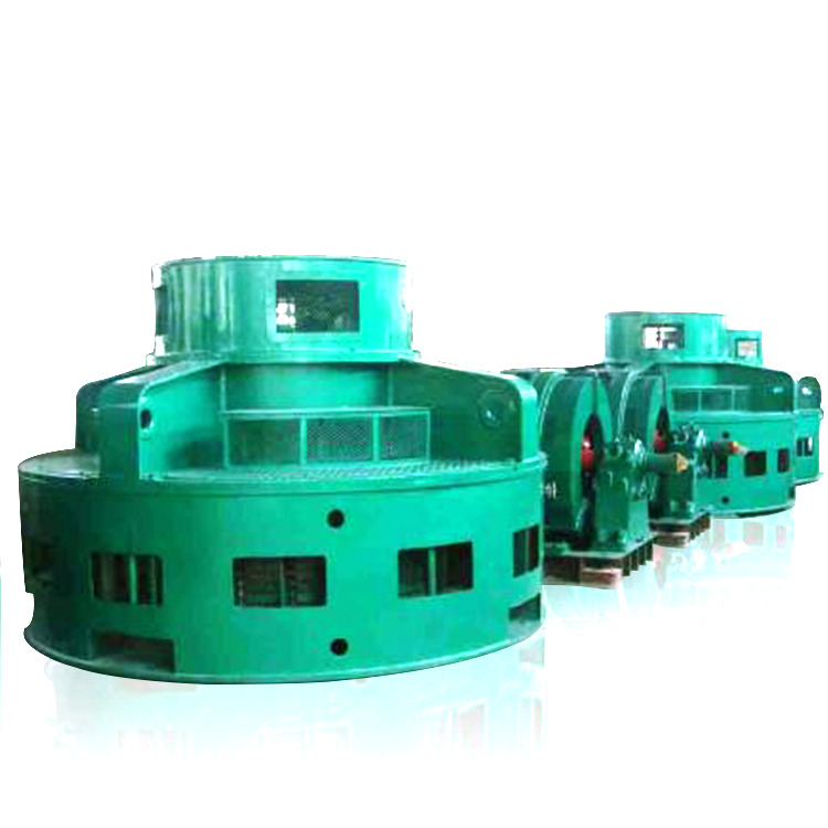 Modèle de disposition horizontale ou verticale Turbine hydraulique Générateur synchrone Type pour applications industrielles
