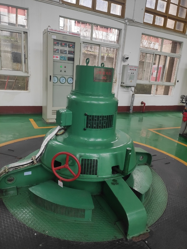 Générateur de turbine hydroélectrique à régulateur micro-ordinateur hydraulique haute performance pour système sur réseau/hors réseau 100KW-3MW
