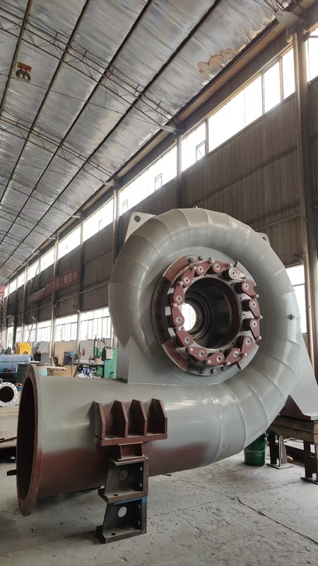 Modèle de disposition horizontale ou verticale Turbine hydraulique Générateur synchrone Type pour applications industrielles