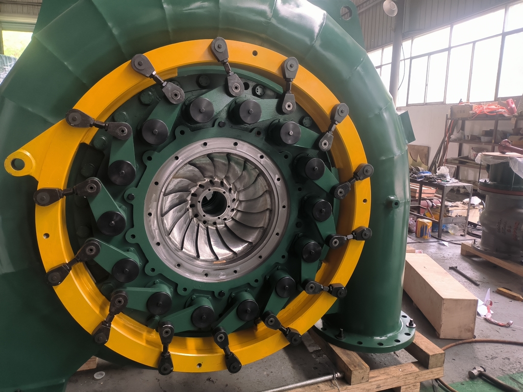 Modèle de disposition horizontale ou verticale Turbine hydraulique Générateur synchrone Type pour applications industrielles