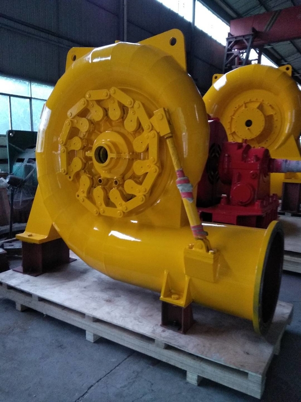 Blade en alliage d'aluminium Turbine hydroélectrique à plage de puissance de 100 kW à 20 MW