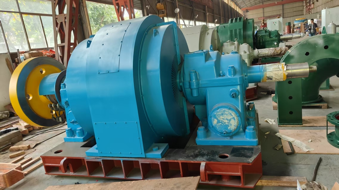 Durée de vie prolongée Générateur à turbine à eau fonctionnant dans des environnements intérieurs / extérieurs à des vitesses de 300-3000 tr / min