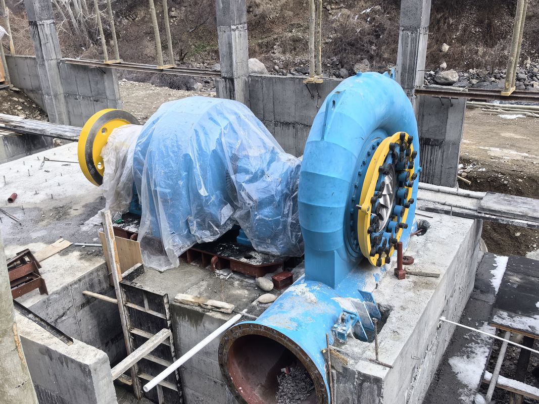 Générateur à turbine à eau de 150 tours par minute à 1000 tours par minute bas niveau sonore ≤ 80 dB et longue durée de vie supérieure à 30 ans