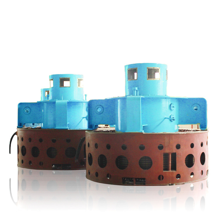 Turbine hydraulique avec une plage de vitesse de 150 tours par minute à 1000 tours par minute Largeur de lame personnalisée et diamètre de la turbine de 0,5 à 10 mètres