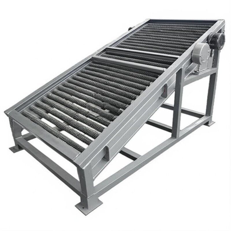 Machine de nettoyage de grille à déchets motorisée avec une épaisseur de 4,5 à 16 mm et une plage de vitesse de 150 à 1000 tr/min pour l'élimination des débris industriels