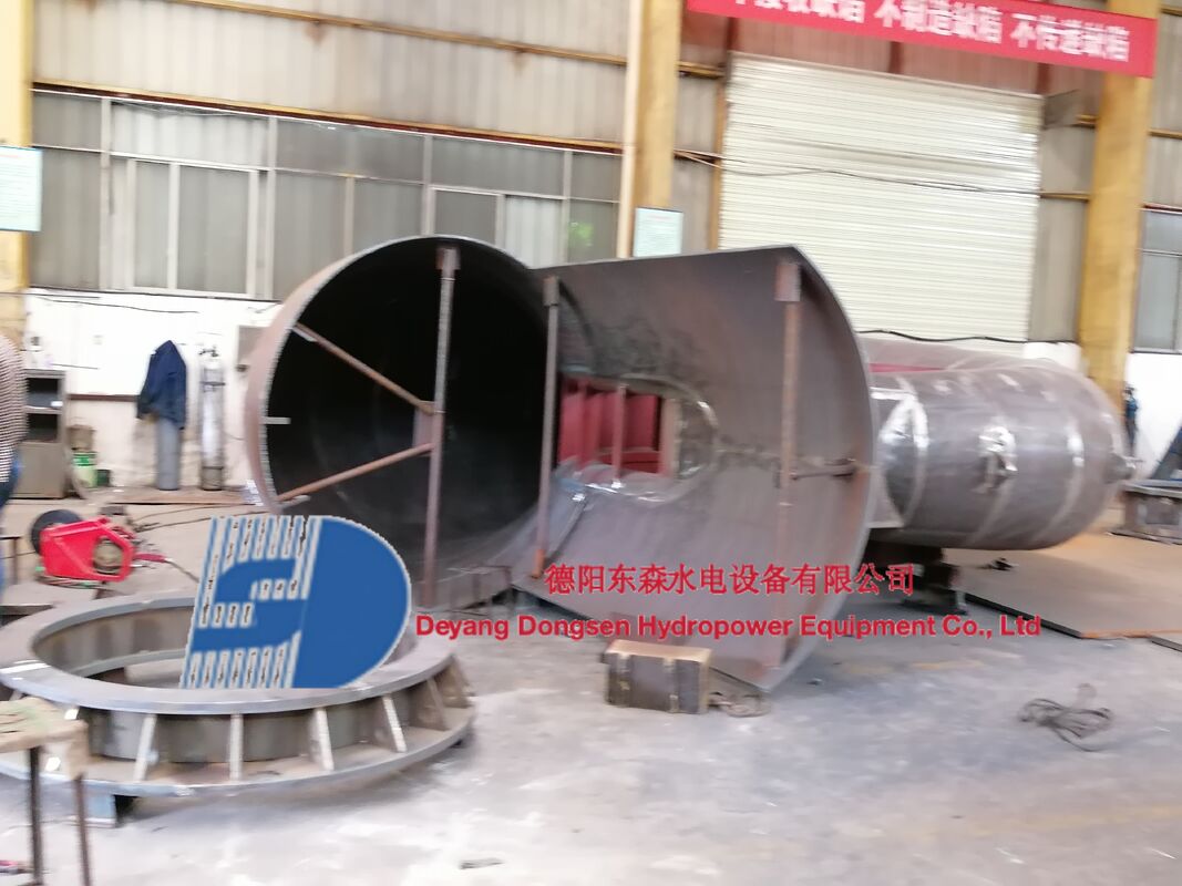 Générateur de turbine Francis avec une plage de vitesse de 150 à 1000 tr/min, une durée de vie de 30 à 50 ans et une puissance de 300 kW à 20 MW pour les centrales hydroélectriques