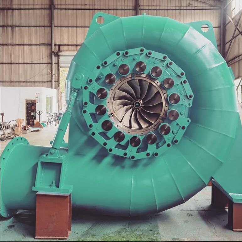 Générateur de turbine Francis en acier inoxydable avec mode de commande automatique et 450-1000 tr/min pour les solutions hydrauliques