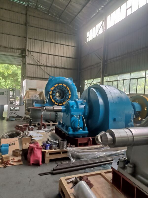 Générateur de turbine Francis en acier inoxydable avec mode de commande automatique et 450-1000 tr/min pour les solutions hydrauliques