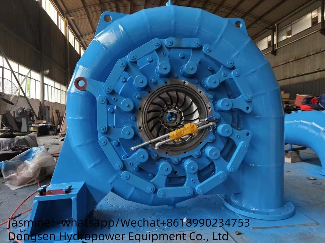 Générateur de turbine à eau Francis Runner Conçu pour la tête de conception 168 à 357 M Technologie robuste de générateur de turbine Francis