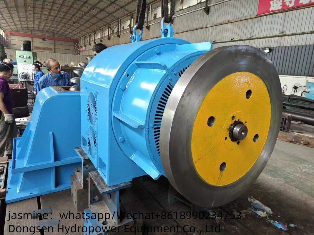 Générateur de turbine à eau Francis Runner Conçu pour la tête de conception 168 à 357 M Technologie robuste de générateur de turbine Francis