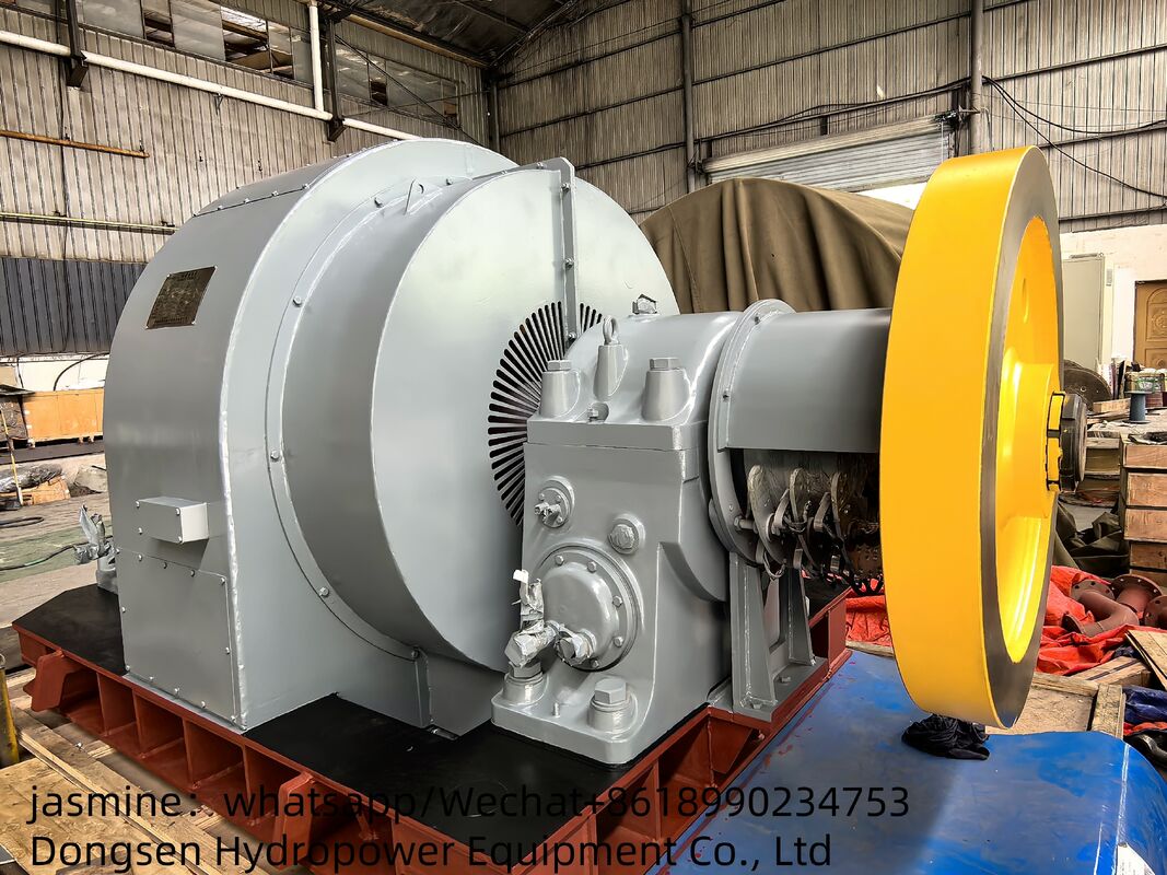 Flux de 3,21 à 14,9 M3s Francis Turbine Générateur Capacité de puissance 300 kW à 8000 kW Efficacité nominale de 90% à 96%