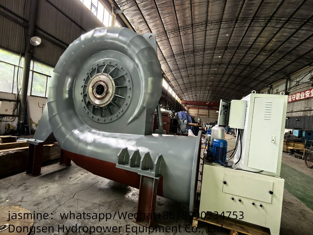 Générateur de Turbine à eau Francis, Mode de contrôle automatique, équipement d'énergie hydroélectrique Durable pour les projets d'énergie renouvelable