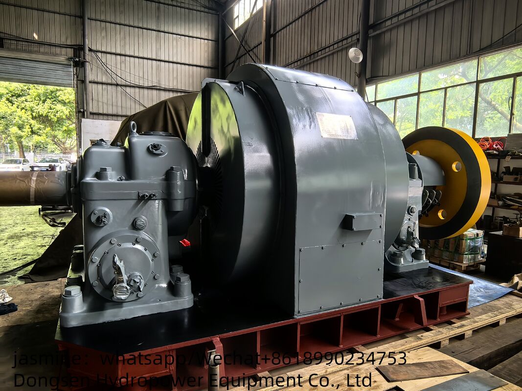 Générateur de Turbine à eau Francis, Mode de contrôle automatique, équipement d'énergie hydroélectrique Durable pour les projets d'énergie renouvelable