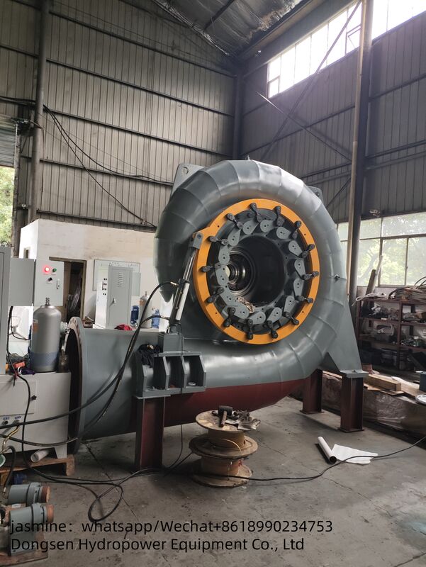 Générateur de Turbine à eau Francis, Mode de contrôle automatique, équipement d'énergie hydroélectrique Durable pour les projets d'énergie renouvelable