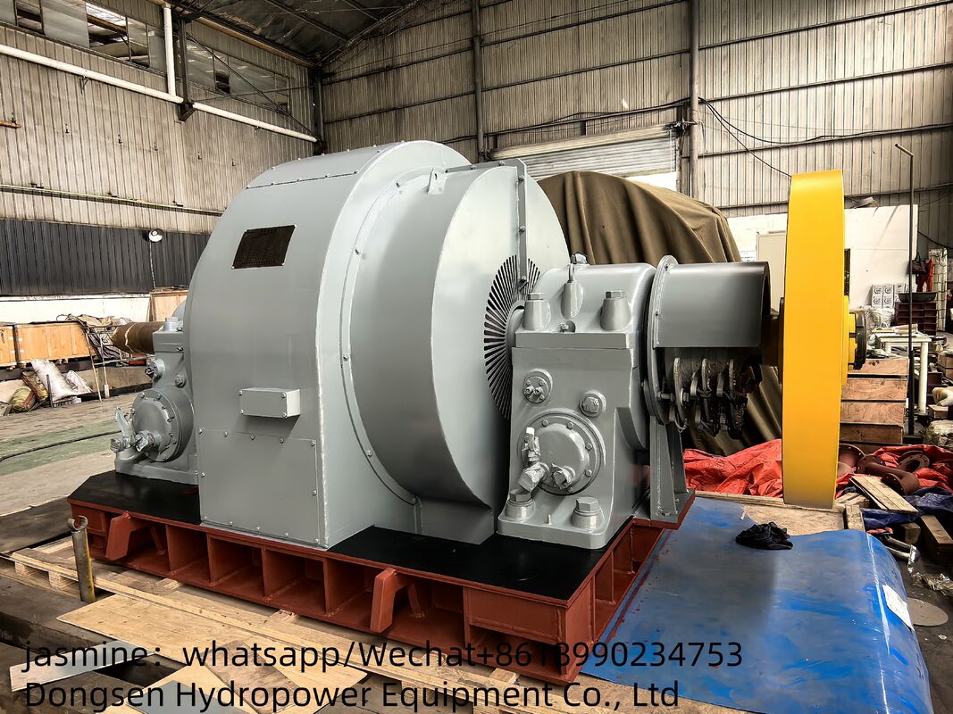 Niveau de protection IP54 Générateur de turbine Francis avec disposition horizontale ou verticale et durée de vie de 30 à 50 ans pour les solutions d'énergie renouvelable