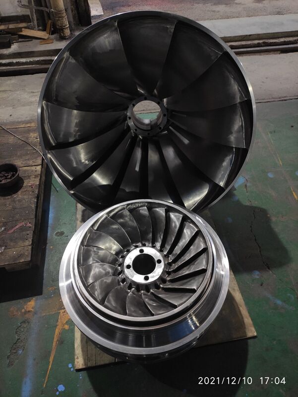 Turbine hydraulique à haute résistance à la corrosion avec 92% d'efficacité et 10 MPa de pression d'entrée pour centrales hydroélectriques