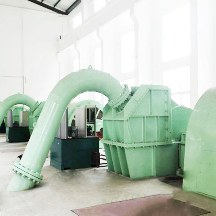 Générateur de turbine de type Pelton de 1500 tours par minute avec coureur en acier inoxydable